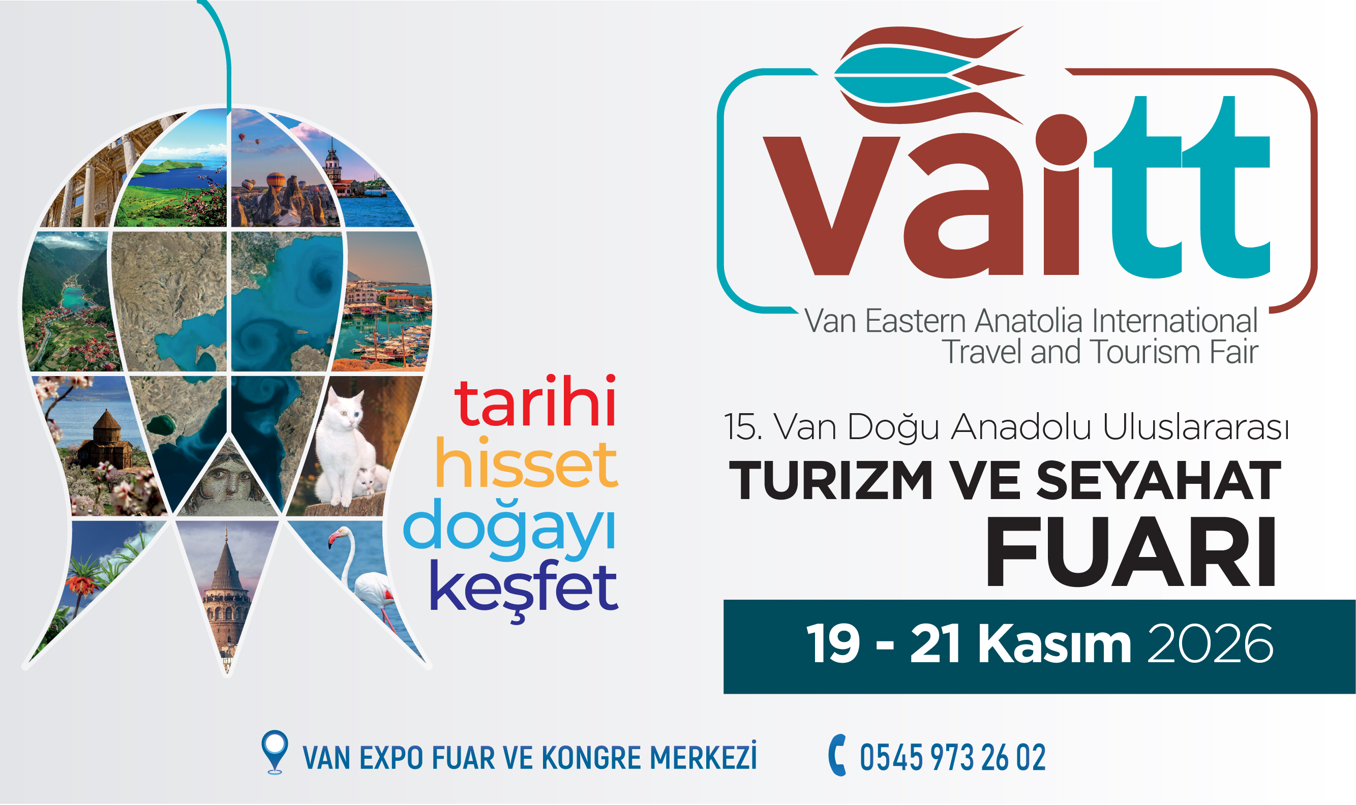 15. Van Doğu Anadolu Uluslararası Turizm ve Seyehat Fuarı